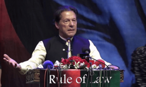 Imran Khan claims Arshad Sharif was a victim of ‘target killing' Imran Khan claims Arshad Sharif was a victim of ‘target killing'