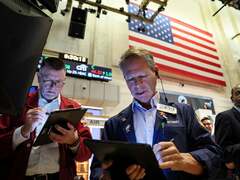 Stocks mostly up, dollar drops vs yen, yields fall following Fed decision