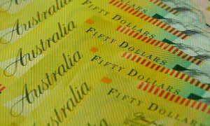 Australian, NZ dollars wallow at one-week lows