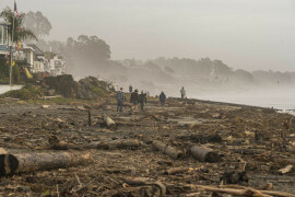 US west coast girds for more damaging storms
