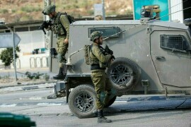Israeli army shoots dead three Palestinian gunmen in occupied West Bank