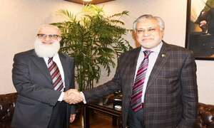 CEO Etisalat International Pakistan meets Dar CEO Etisalat International Pakistan meets Dar