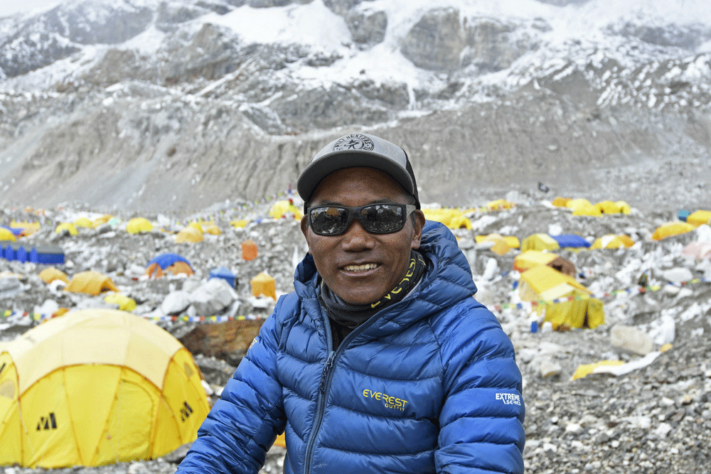 Nepali sherpa scales Everest for record 28th time; death toll at 11
