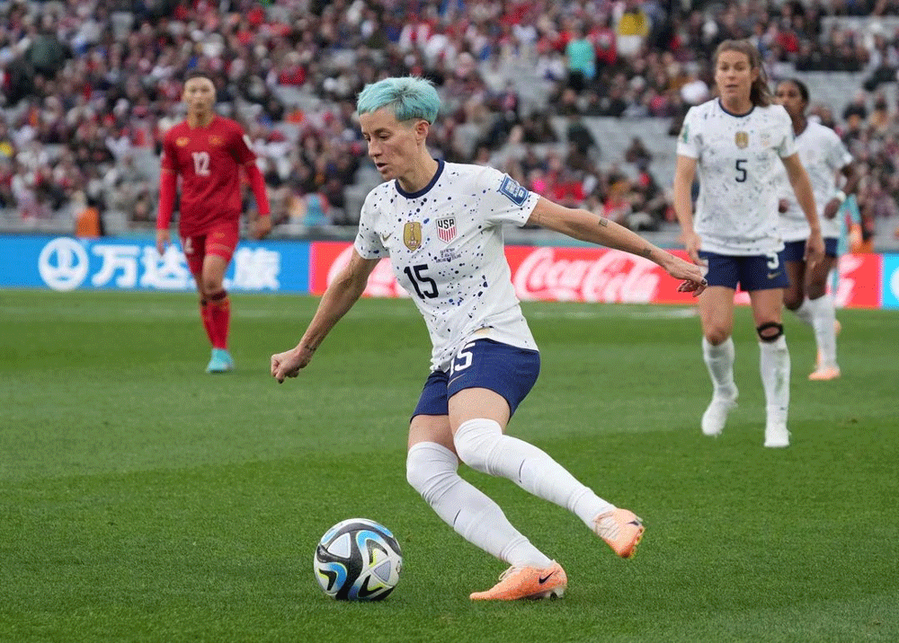 US thrive on pressure of do-or-die group stage match, says Rapinoe