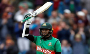 Shakib to lead Bangladesh at World Cup after Tamim injury