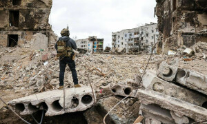 Russia fired four Kinzhal missiles at western Ukraine