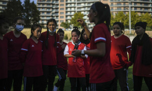 US lawmakers call on FIFA to recognize exiled Afghanistan women&rsquo;s soccer team