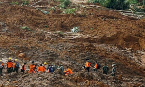 At least 41 killed in Indian Himalayas as rain triggers landslides