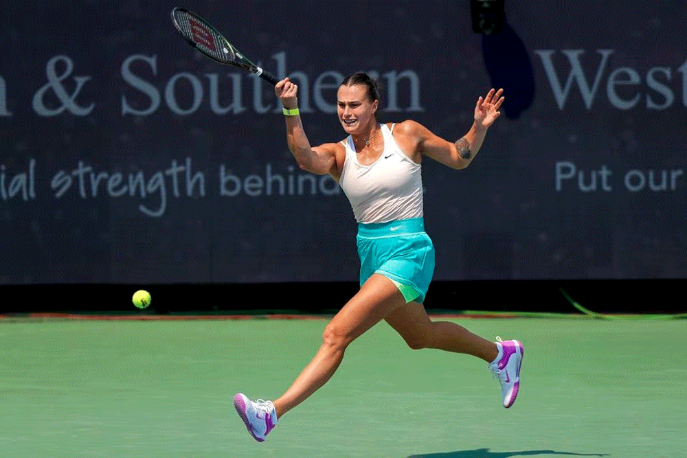 Sabalenka arrives at US Open with top ranking in her sights