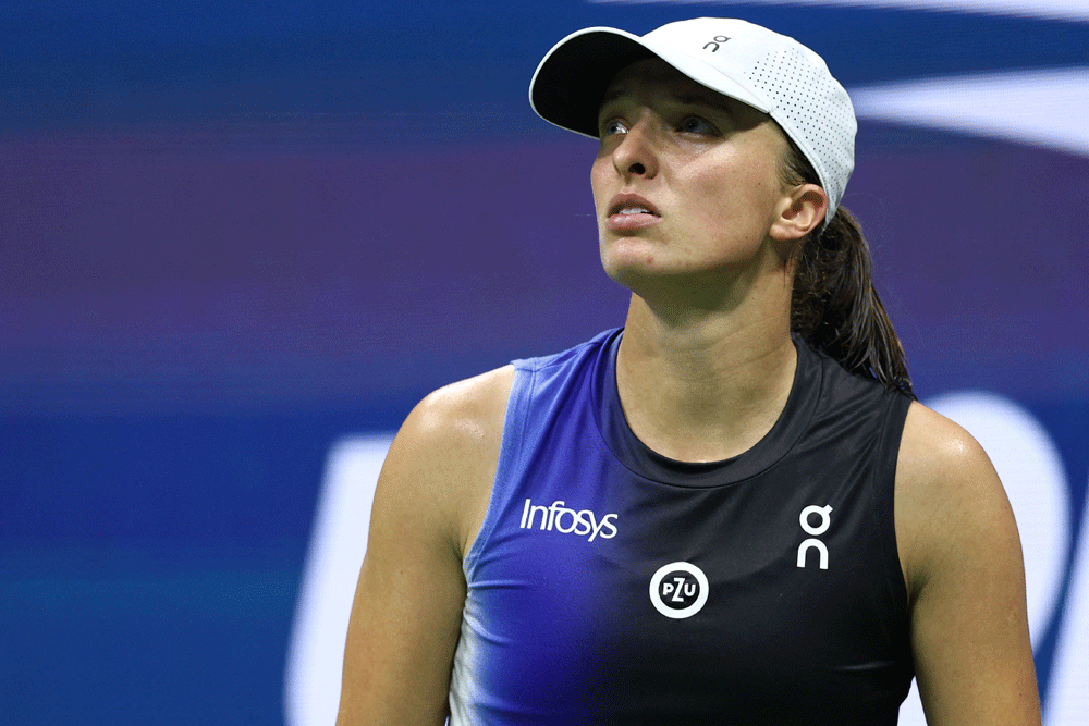 Holder Swiatek upset by Ostapenko at US Open as Djokovic cruises