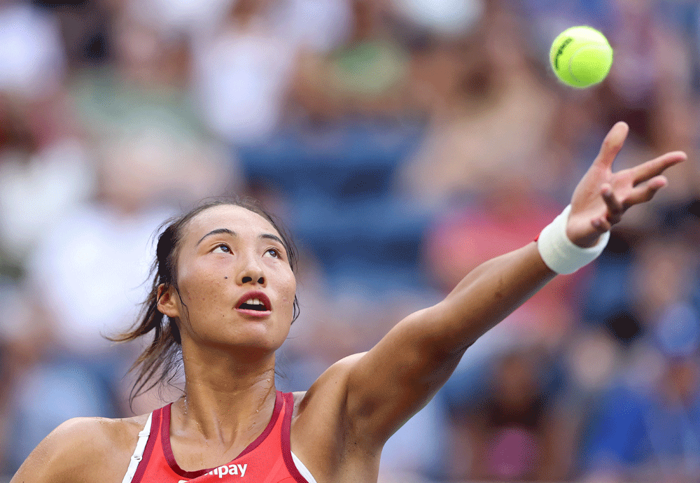 China&rsquo;s Zheng rejoices at &lsquo;breakthrough&rsquo; US Open win over Jabeur