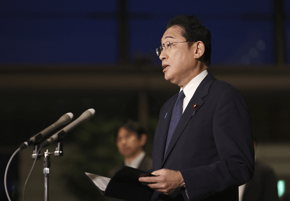 Japan to strengthen maritime, other ties with Southeast Asia, Kishida says