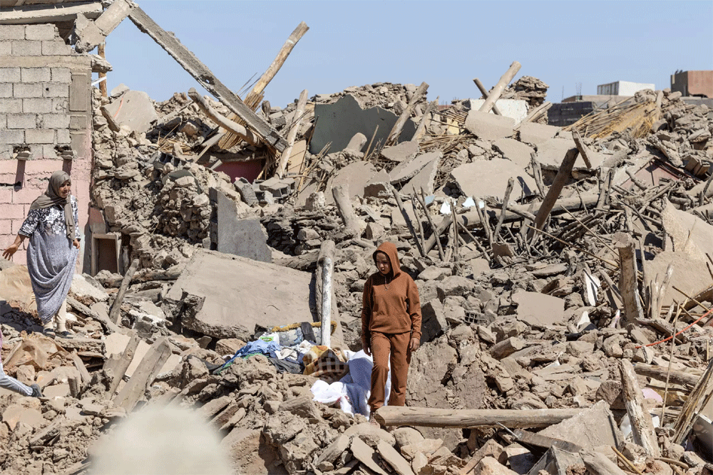 Moroccan citizens step in to help quake victims