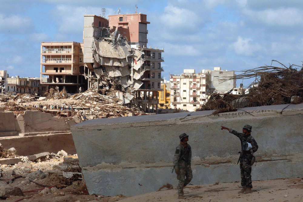 Libya&rsquo;s flood-ravaged Derna in grisly hunt for thousands still missing