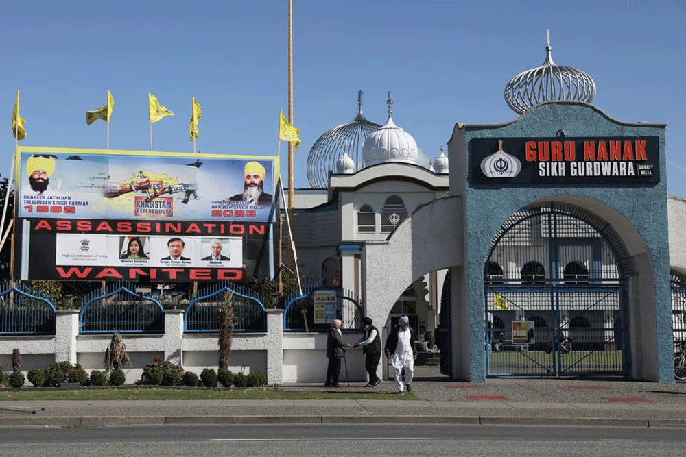 What is known about the murder of Sikh separatist leader in Canada?