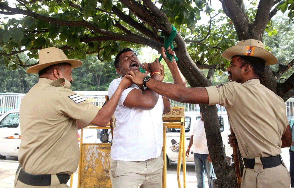 Water-sharing protests disrupt India&rsquo;s tech hub of Bengaluru