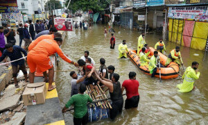 Nearly two dozen Indian troops missing after flash flood