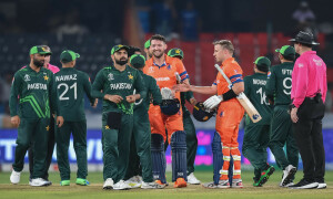 Pakistan beat Netherlands by 81 runs in World Cup