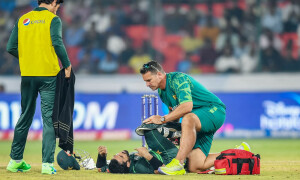 Muhammad Rizwan soldiered on for Pakistan with &lsquo;magic&rsquo; cramp fix