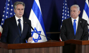 Blinken tells Netanyahu in Israel: US will &lsquo;always be there&rsquo;