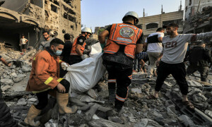 6,546 Palestinians killed in Israeli strikes on Gaza including 2,704 children since Oct.7