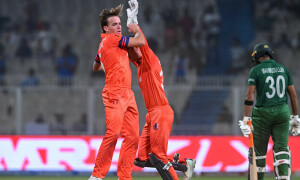 Edwards leads Netherlands&rsquo; rout of Bangladesh