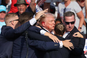 Trump survives assassination attempt at campaign rally after major security lapse Trump survives assassination attempt at campaign rally after major security lapse