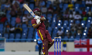 Evin Lewis run blitz leads West Indies to big victory over England