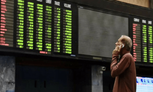 Profit-taking grips bourse, KSE-100 drops over 1,400 points