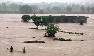 Ex-army officer, daughter swept away in flash floods