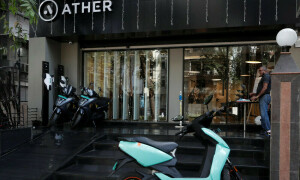 India&rsquo;s Ather Energy posts narrower quarterly loss, shares hit record high