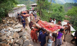 Flash floods in Pakistan: death toll increases to over 340 as rescuers recover more bodies