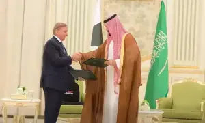 پی ٹی آئی اور جے یو آئی کا پاک سعودی دفاعی معاہدے کا خیرمقدم