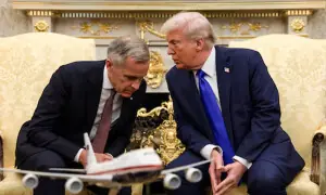 Trump sets 10% hike in tariffs on Canada after ad airs during World Series