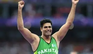 Arshad Nadeem wins gold at Islamic Solidarity Games Arshad Nadeem wins gold at Islamic Solidarity Games