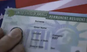 Which 19 countries, including Afghanistan, under review for US Green Card?