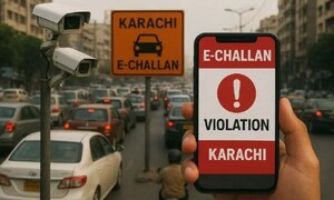Karachi’s e-challan controversy Karachi’s e-challan controversy