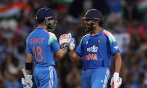 Old is gold: Kohli and Rohit shine bright