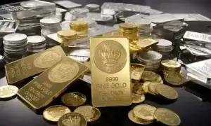 Gold near record-highs on Fed rate cut bets; silver cracks $90