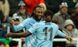 Semenyo on target again as Man City beat Newcastle in League Cup semi-final