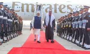 India, UAE sign $3 billion LNG deal, agree to boost trade and defence ties at leaders’ meeting India, UAE sign $3 billion LNG deal, agree to boost trade and defence ties at leaders’ meeting