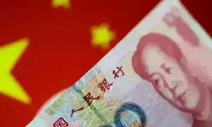 China&rsquo;s yuan advances after central bank sets trading midpoint above 7 for first time since 2023