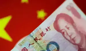 Yuan hits fresh 32-month high as dollar tumbles, PBOC boosts guidance
