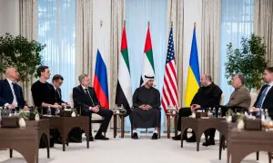 Putin meets UAE president ahead of Ukraine talks
