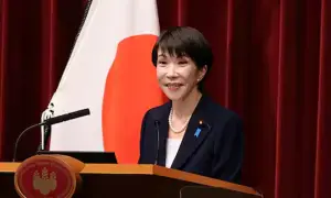 Japan PM Takaichi&rsquo;s party poised for landslide victory, poll shows