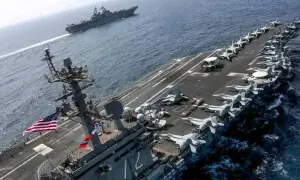 US says shot down Iran drone that approached aircraft carrier in Arabian Sea