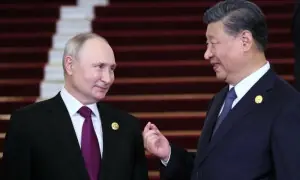 Xi, Putin hail &lsquo;stabilising&rsquo; China-Russia alliance
