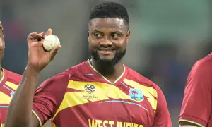 Shepherd takes hat-trick as West Indies beat Scotland in T20 World Cup