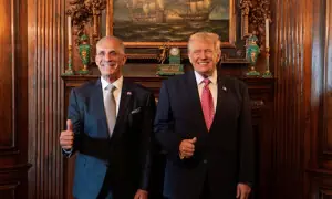 Trump meets with Honduran president Asfura