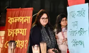 Bangladesh women march to demand representation in polls